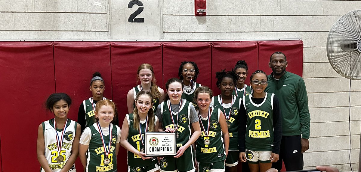 Meg_Adele's tweet photo. Undefeated on the weekend playing both 6th and up to 7th!  6th grade Champions!  Had to unfortunately forfeit semi final game for 7th grade tournament because overlap with 6th semi final.  Way to play @KentuckyPremier! https://t.co/QAFFBLTlkg