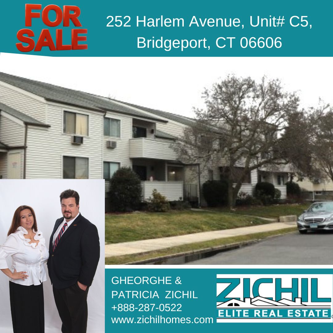 Just Listed, One Bedroom Apartment for Sale, Bridgeport CT, for more information please call Gheorghe Zichil at 203 581 0684

#zichileliterealestate #realestateagent   #homesforsale #forsale #househunting #CTrealestate #bridgeportct
