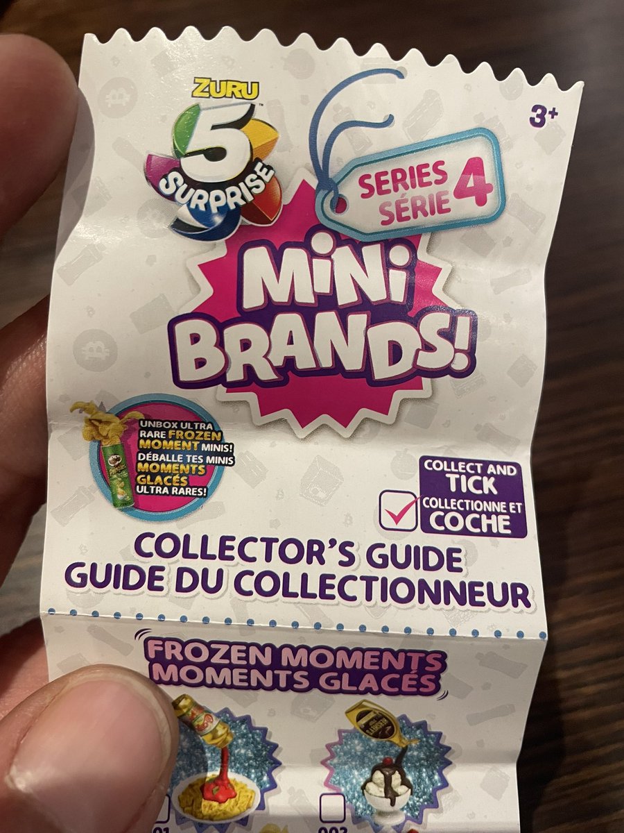 ronispasov26's tweet photo. So here is a good one to finish up your Sunday! :) My daughter likes these little toys… basically miniature IRL things that she collects.  Look what actually came out of one! 🚀🚀  they’re advertising to kids 3+ 👀 maybe nothing… https://t.co/KymRbRf6Wa