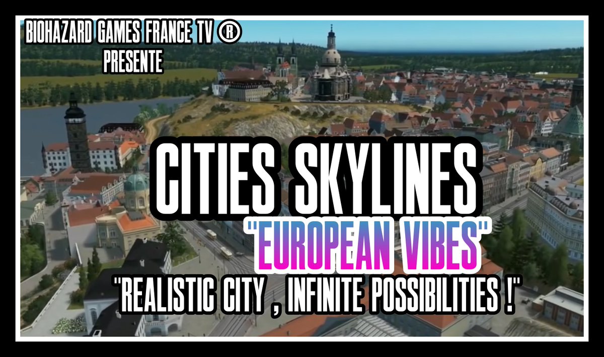 UltimaGamingFr's tweet photo. #MrBiohazard #CitiesSkylines
La vidéo Top 10
"European City"
Vous la voulez maintenant ? https://t.co/VS6nYyEbYp