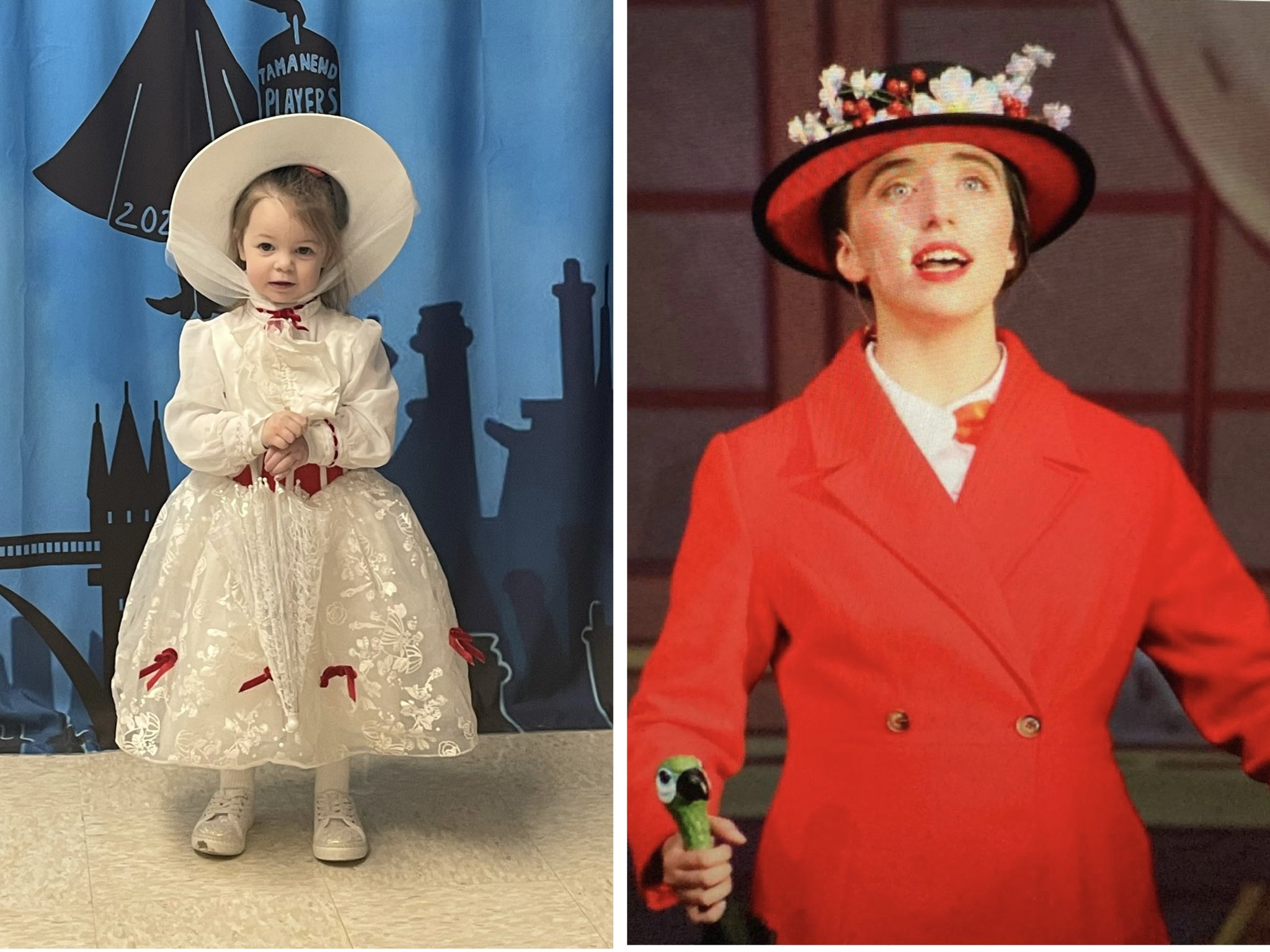 Tamanend Players on X: This tiny Mary Poppins stole some hearts when she  came to see OUR Mary Poppins lead our show w/ talent & intelligence…a  “practically perfect” performance. Kudos to our