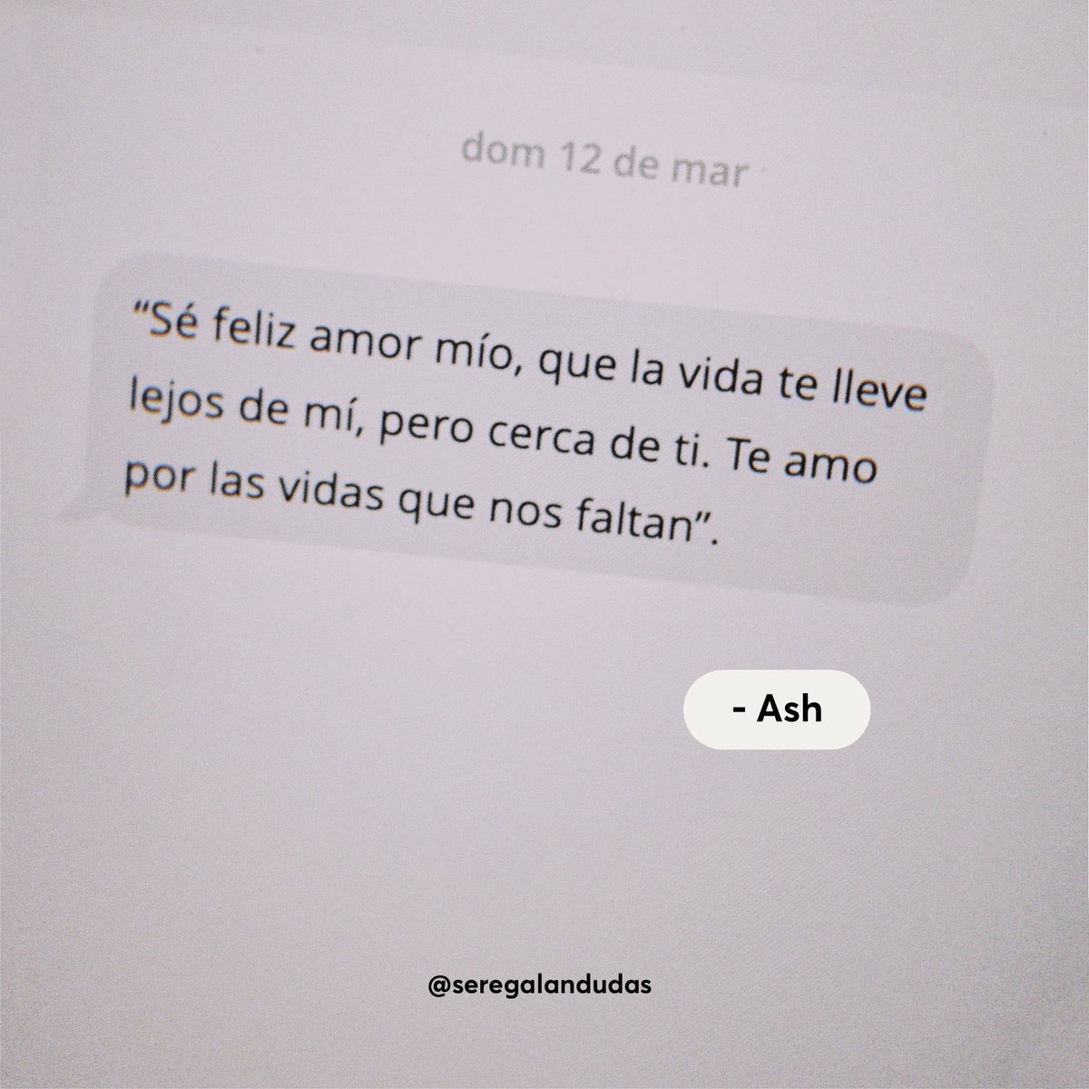 seregalandudas's tweet photo. La @ashleyfrangie del 2019 nos regaló esta belleza de reflexión ❤️. ¿Quien más se sintió identificadx? 🙋 https://t.co/eQ9FkFNpOV