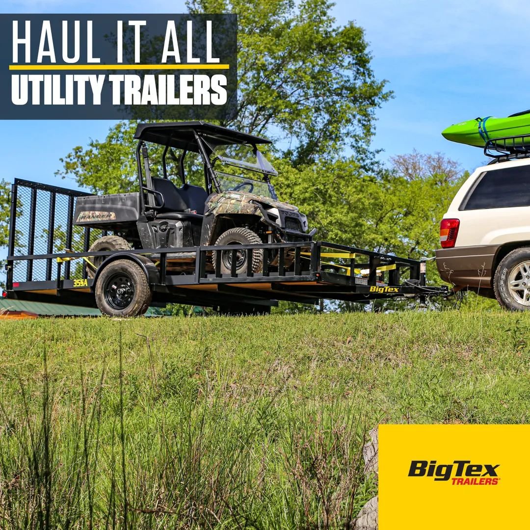 TheTaggartGroup's tweet image. We have a large selection of utility trailers to choose from! Large or small, we have the trailer you need!

#bigtextrailers #utilitytrailer #PortlandTX