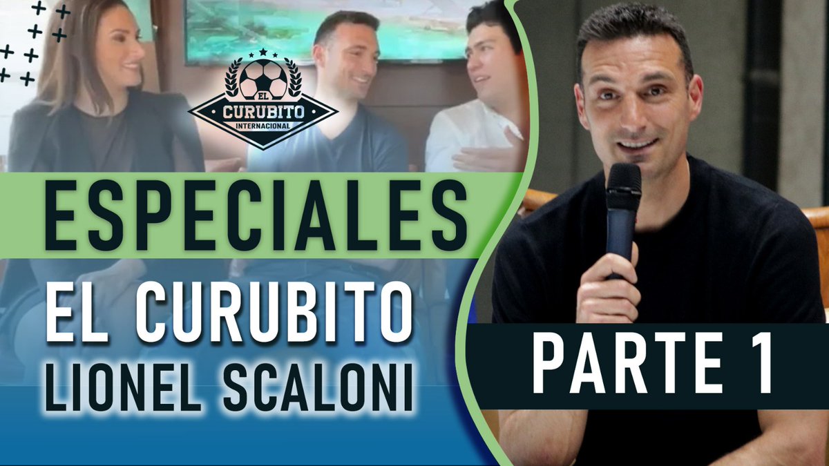 ATENCIÓN🚨

Está noche podremos disfrutar la primera parte de la entrevista exclusiva de <a href="/CurubitoTv/">El Curubito</a> con el técnico CAMPEÓN del Mundo, Lionel Scaloni. 

youtube.com/watch?v=naCOSo…