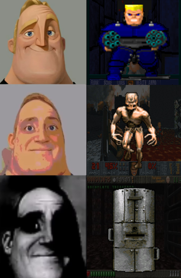 "You're replaying a boomer shooter, and then you find . . . "