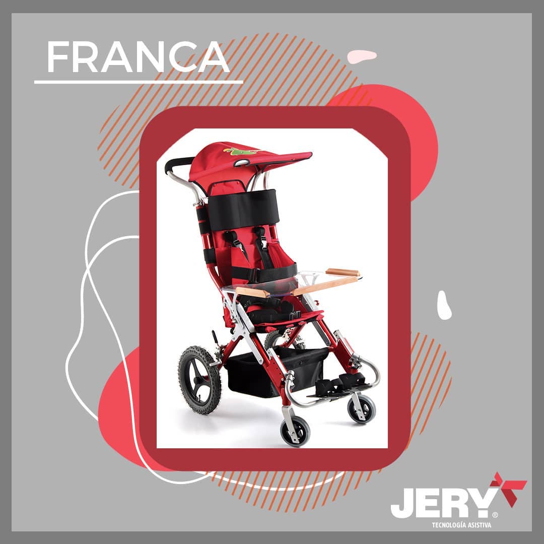 🔺FRANCA⁣
⠀⠀⠀⠀⠀⠀⠀⠀⠀⁣
La silla FRANCA ha logrado combinar una silla de traslado con una silla postural. Es la “primera silla” para iniciar al niño en el posicionamiento.⁣
⠀⠀⠀⠀⠀⠀⠀⠀⠀⁣
Encontrá más características en: jery.com.ar