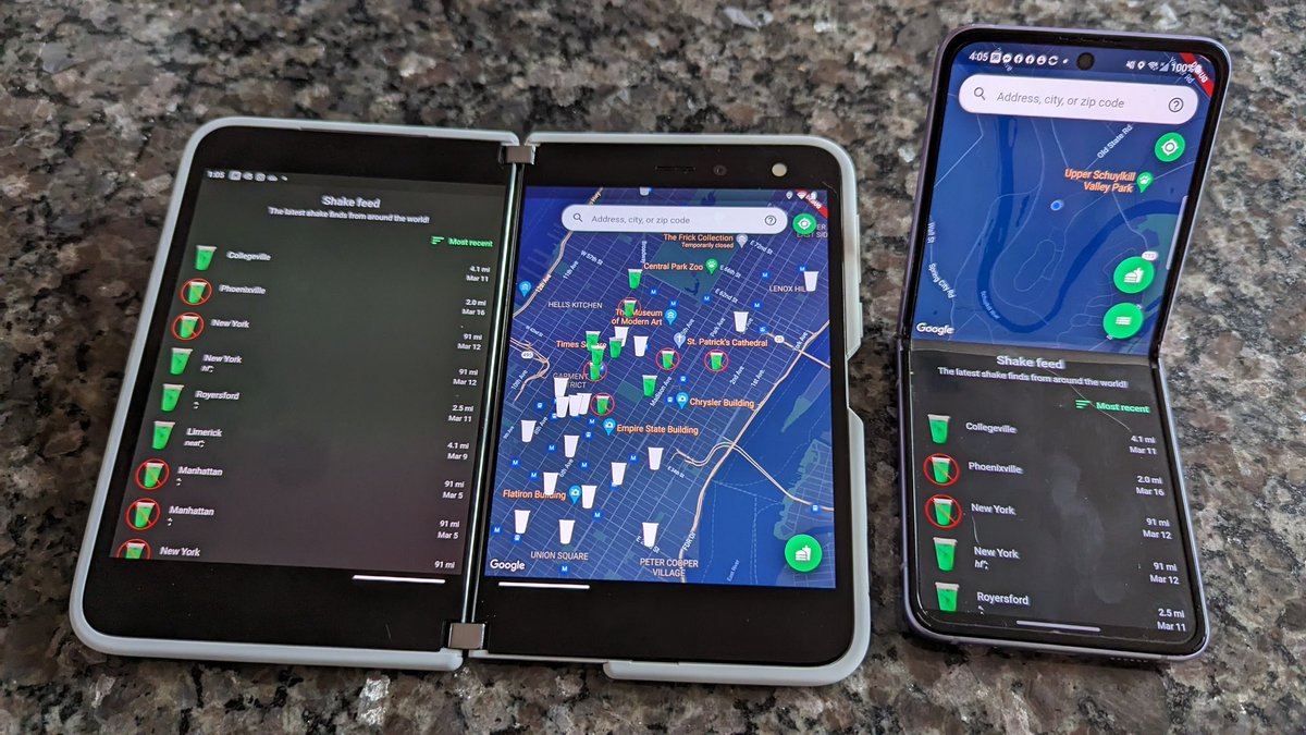 deekware's tweet photo. There’s a new version of Shamrock Shake Finder available for Android, iOS, and web!

New Shake Feed shows you the latest shakes found around the world, dark mode for Android, and users with foldables now get a nice dual screen view. 

Find yours today! https://t.co/iSt8c17PJt https://t.co/KpqGfr5OtI