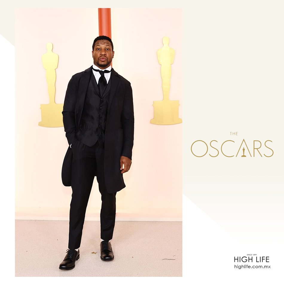 highlifemx's tweet photo. ¡Wow! Jonathan Majors luce impresionante en esta gran noche #Oscars .
#Oscars95 #AcademyAwards
#HighLifeExperience https://t.co/9Kf7BbCZ1t