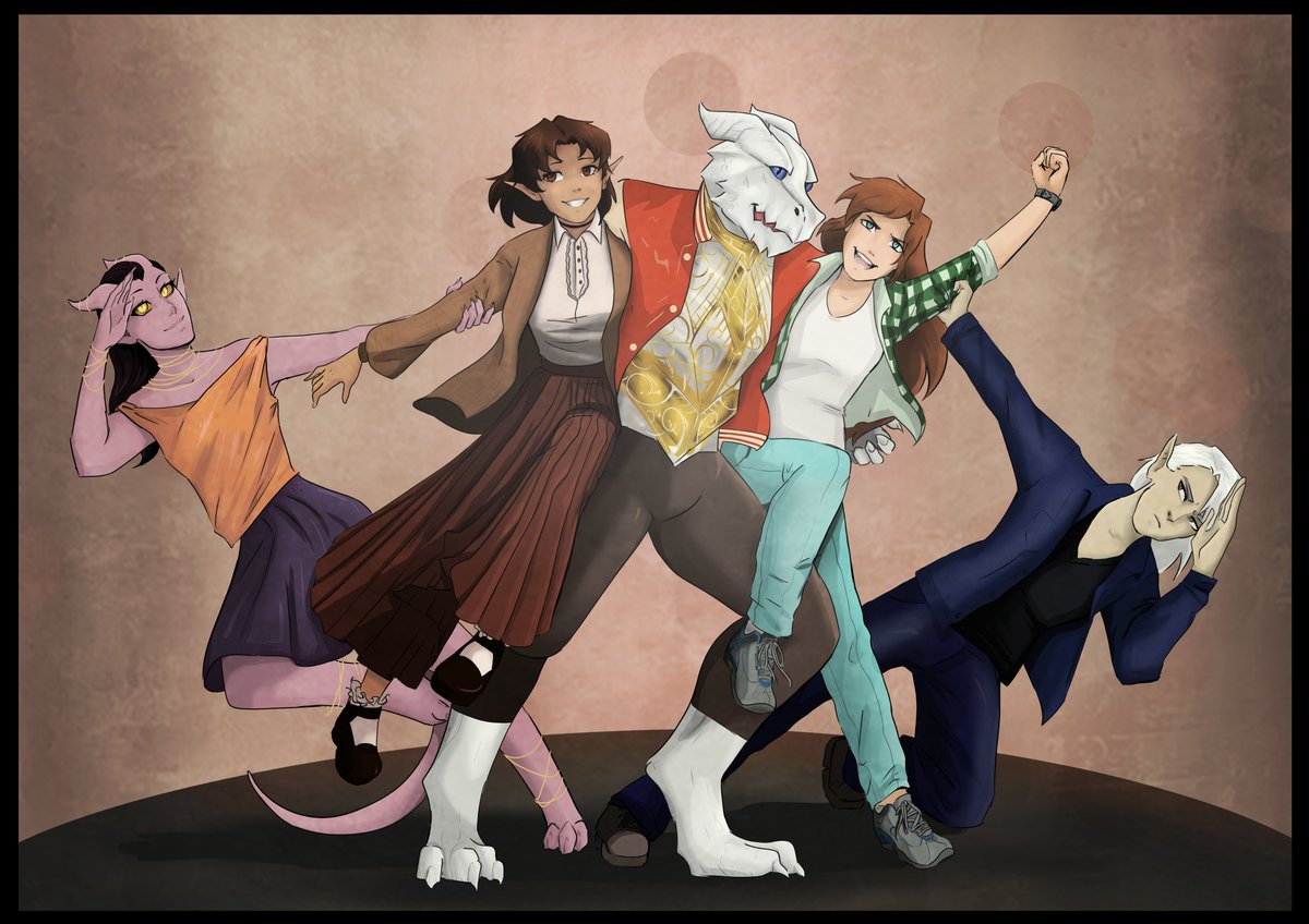 RoniRedArt1's tweet photo. These are some older commissions that I wanted to share #art #dndart #ArtCommission https://t.co/A3rYhJV70P