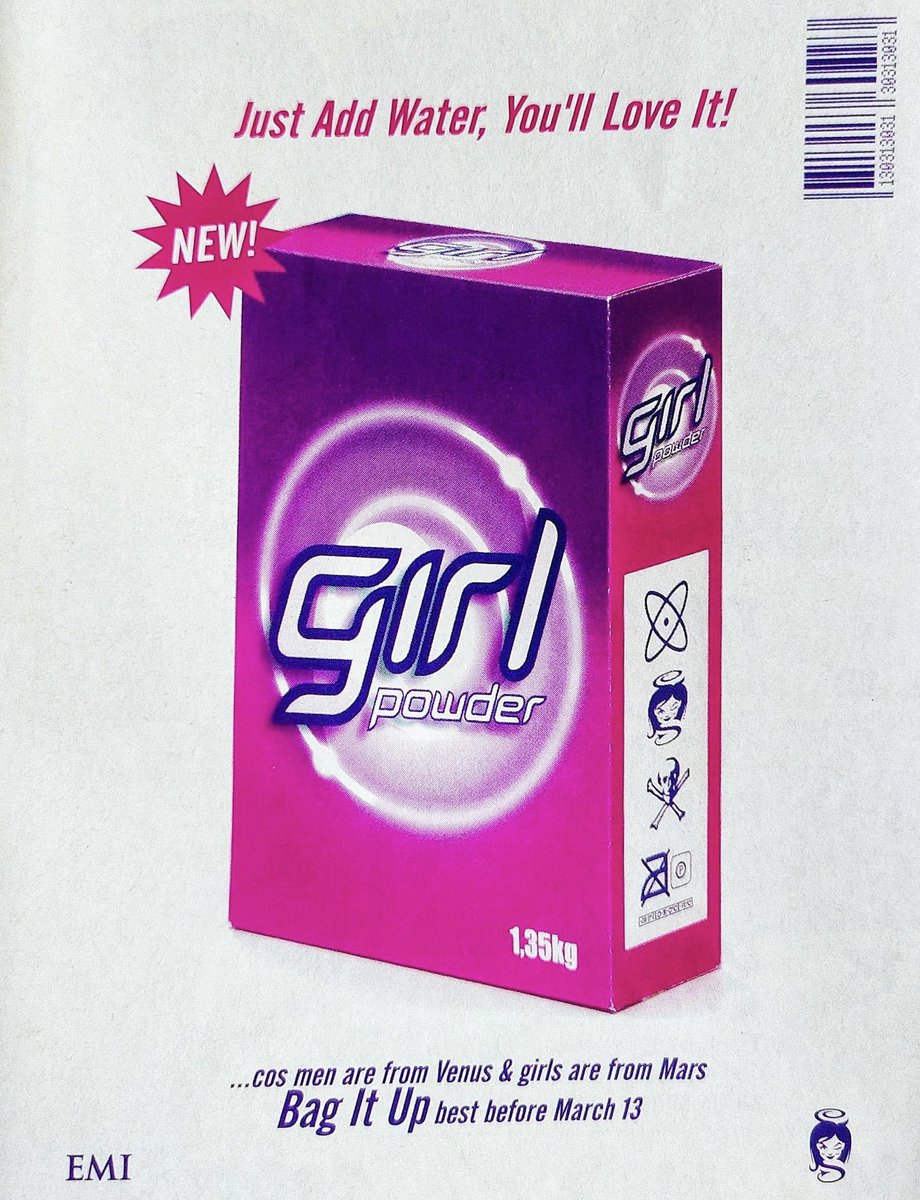 SpiceGirlsVault's tweet photo. Happy 23rd anniversary to @GeriHalliwell’s Bag It Up. Released #OnThisDay as the fourth &amp; final single from her debut solo album Schizophonic. 
Bag It Up became Geri’s third consecutive solo #1 single. 

#GirlPowder https://t.co/zJ5y6X9X7f