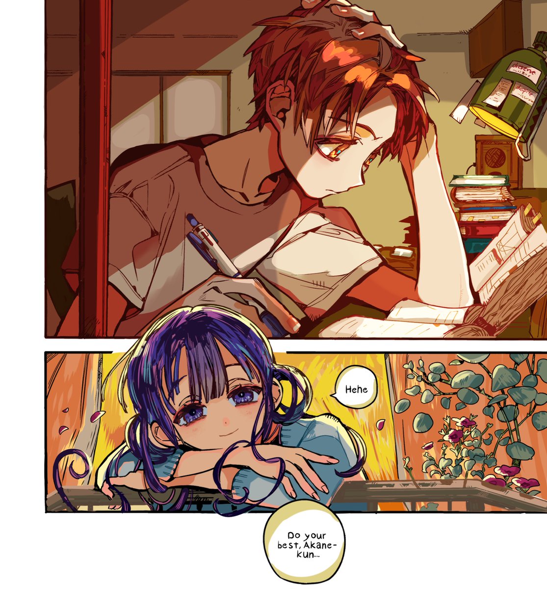 Collab with the awesome <a href="/DaikonWatte/">Watte 🦋</a> ~ ><

Aoi colored by <a href="/DaikonWatte/">Watte 🦋</a> 
Akane colored by me c:

Manga by AidaIro

#tbhk #jshk #aoiakane #akaneaoi #aoiaoi #aoikane