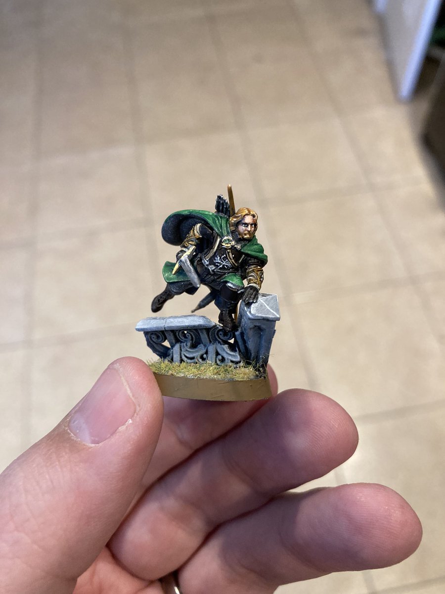 It’s been a MESBG-heavy week for my hobby. 36 Warriors of Minas Tirith, 6 Knights of Minas Tirith, and a Faramir. First game is this weekend!