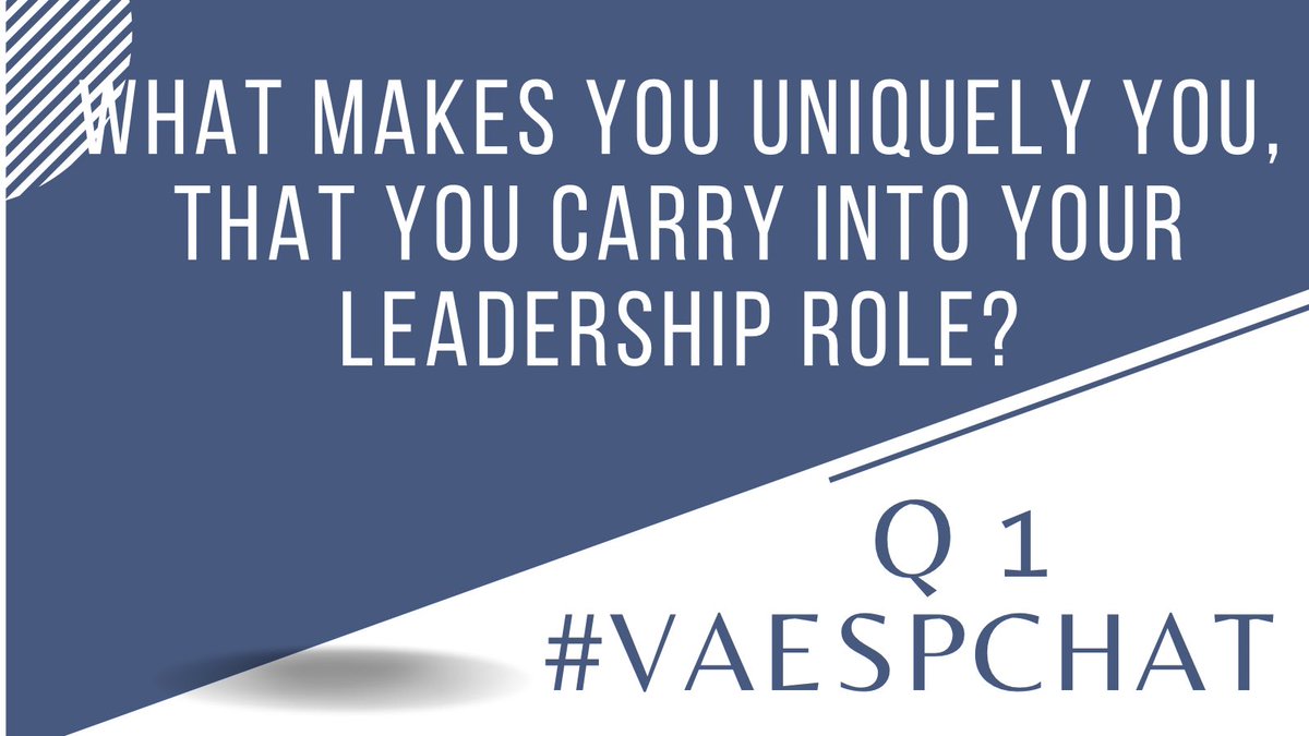 DrHopeW's tweet image. #VAESPChat Let&apos;s get this going and start to explore identity in our roles!