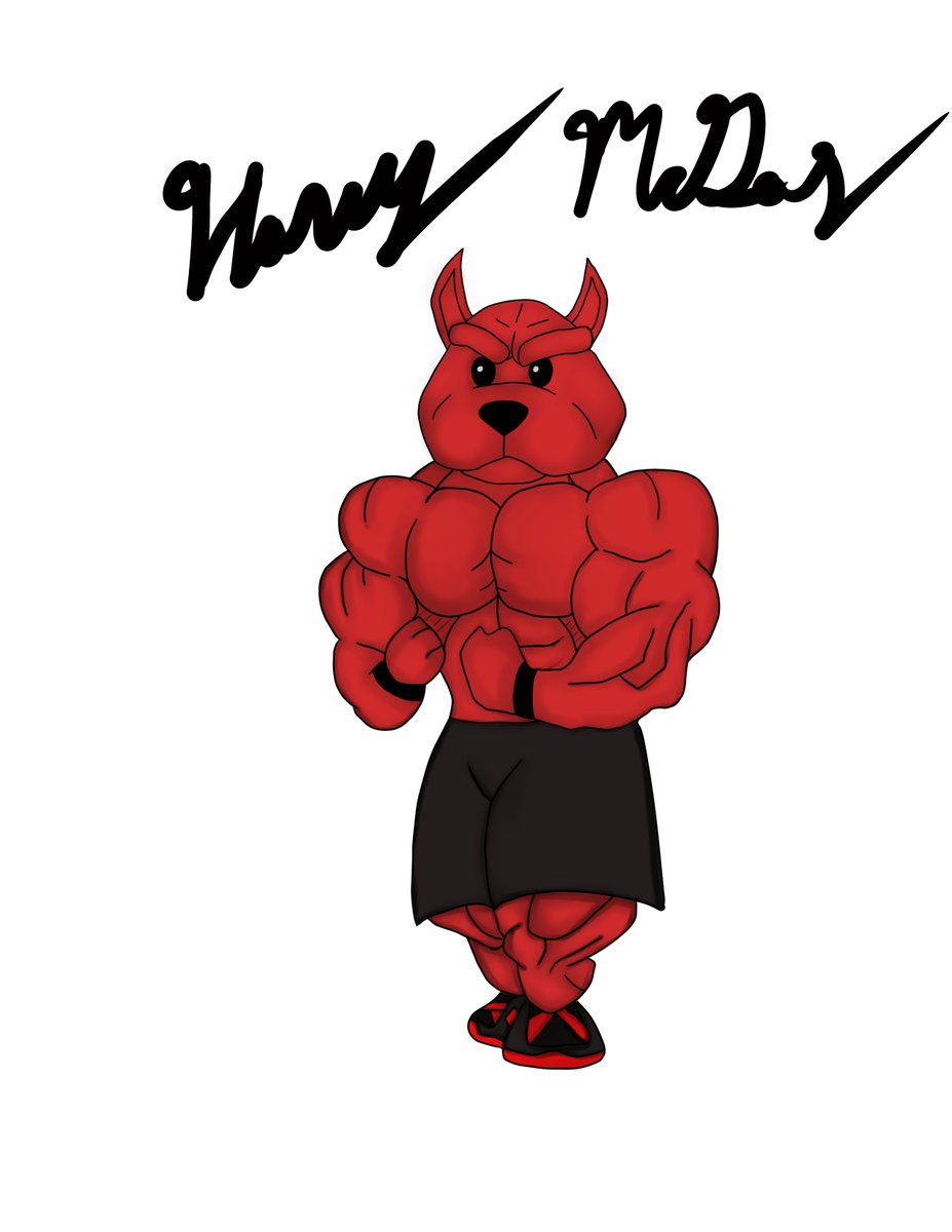 harvymcdog's tweet photo. Just drew some fan art of Muppet Harvy fresh out the gym #AlphaArt Yeah Boi https://t.co/8y2mqjOoxw