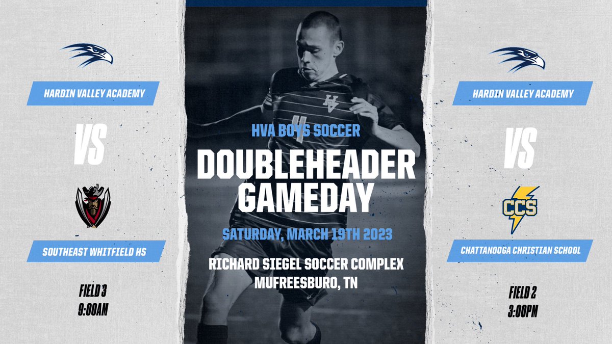 HVA_boyssoccer's tweet photo. Our boys head to Murfreesboro this Saturday to kick off the regular season at Meet Me In The Middle Classic! ⚽️

#boyssoccer #GoHawks #HVA 

@HVAHawks
@MiddleMeetinthe https://t.co/cdnsAyZX6y