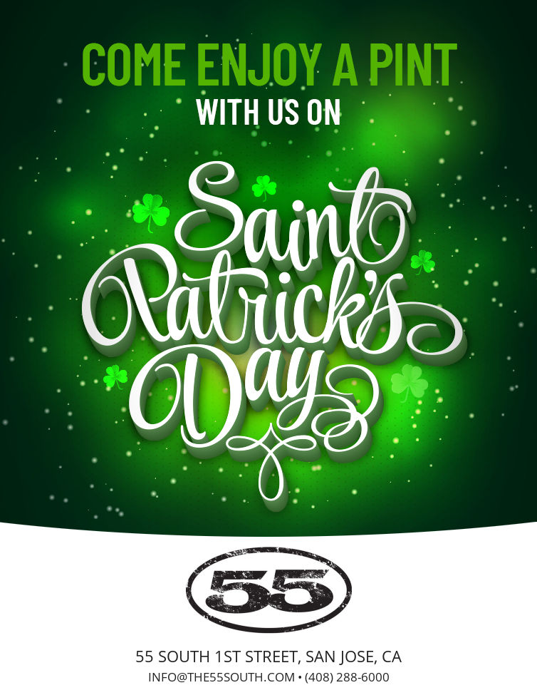 Grab your best green garb and join us for St. Patrick's Day!
