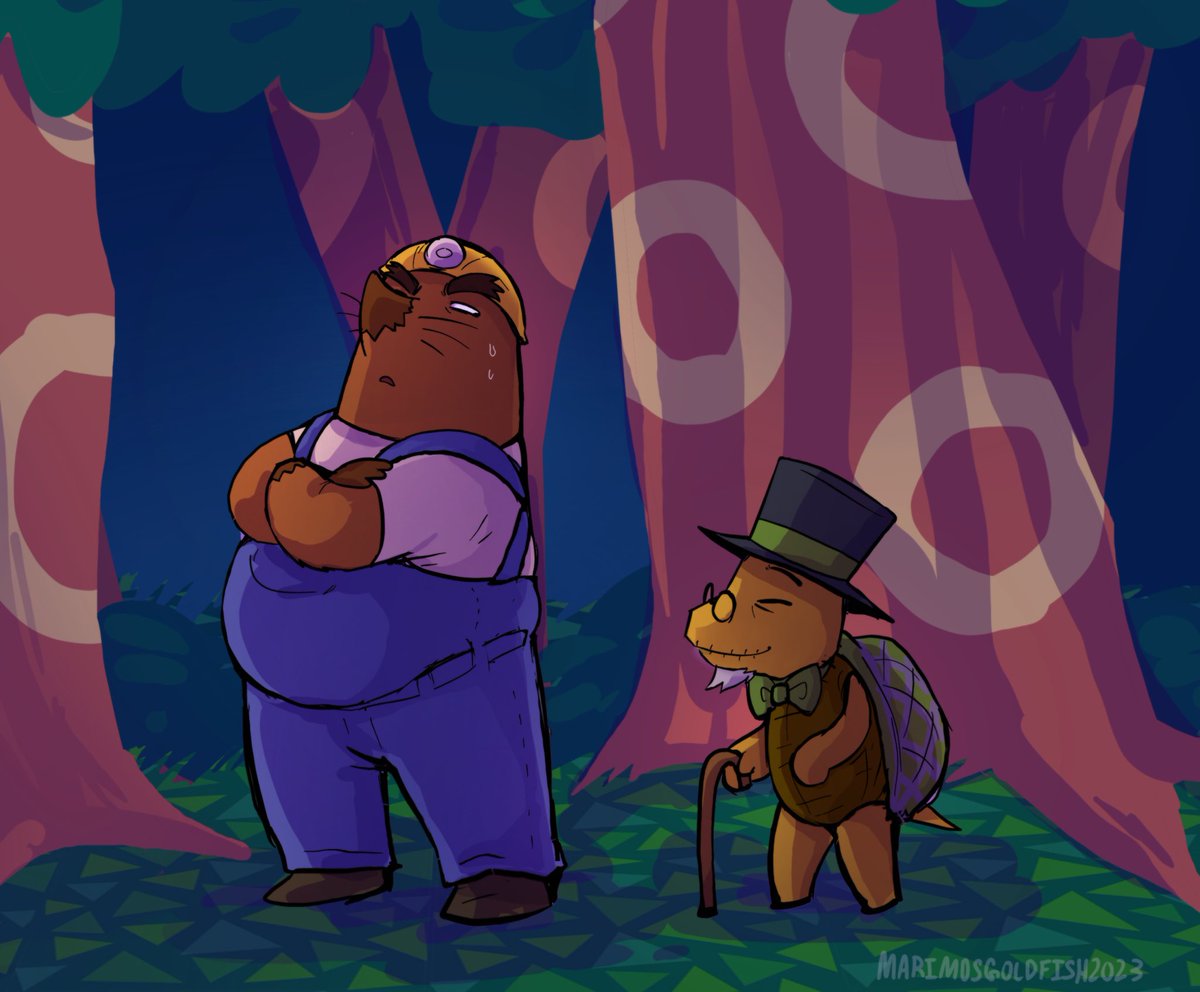 MarimosGoldfish's tweet photo. Groundhog Day in AC for gamecube is so funny💔💔
#AnimalCrossing #MrResetti #Tortimer https://t.co/DYSyBR3pmL