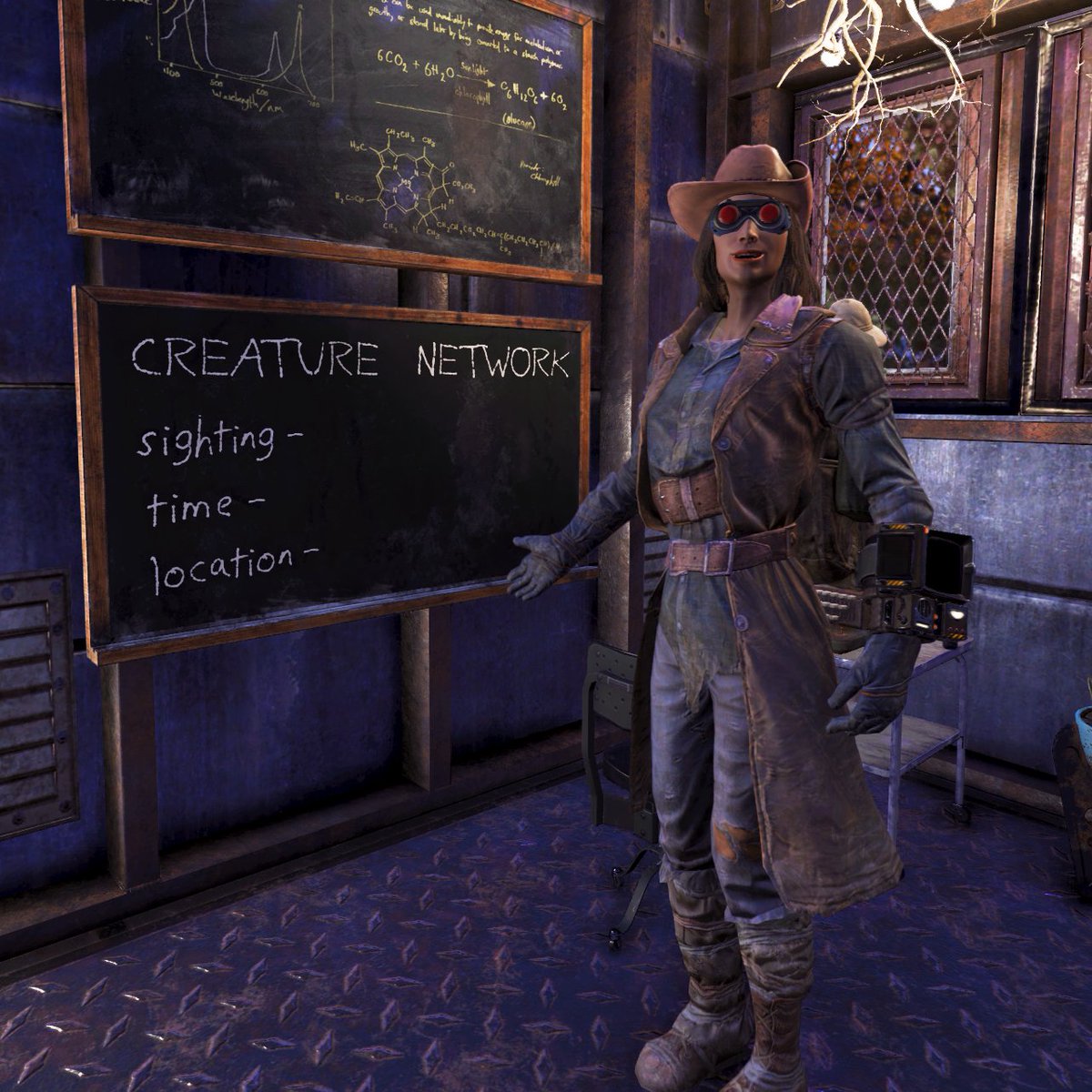 To better serve our community, we have added a blackboard to instantly intake any weird sighting that may come through the radio. Give us a call, we're waiting! #Fallout76