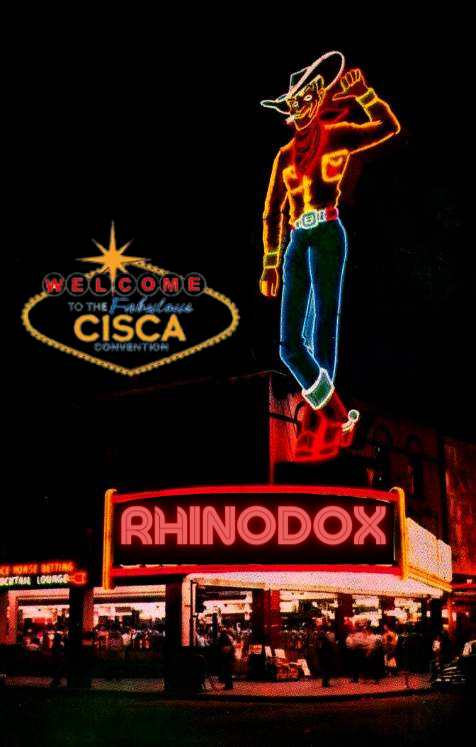 RhinoDox's tweet photo. RhinoDox is in Vegas with CISCA!  Who's ready to hit the tables and admire the beautiful ceilings and interiors on the Vegas Strip?  Maybe even have some time to talk Construction Bidding? https://t.co/8wkBt1FCI4
