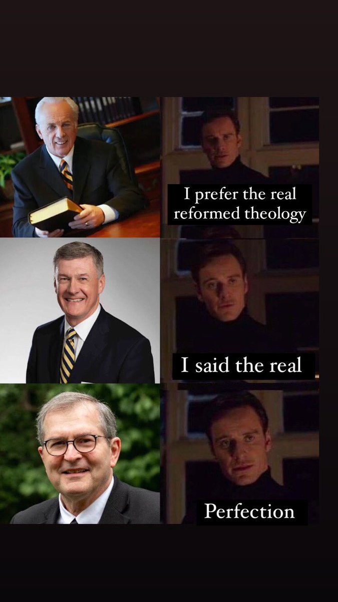 Karendelar's tweet photo. Old school Presbyterians just laugh as those outside that claim to the mainstream line as 'truly reformed and Calvinist'. Dispensationalism is 1000 steps away from what Calvino and reformers believed. Call them the tulip but that's just the tip of the iceberg. https://t.co/Kx25io3WkJ