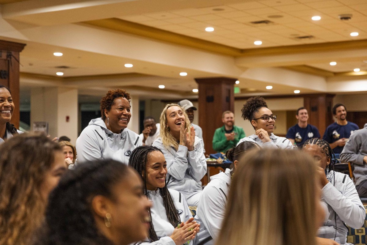ndwbb's tweet photo. Bringing March Madness to The Bend! 

#GoIrish☘️ // @MarchMadnessWBB https://t.co/Zse1qNNC8c