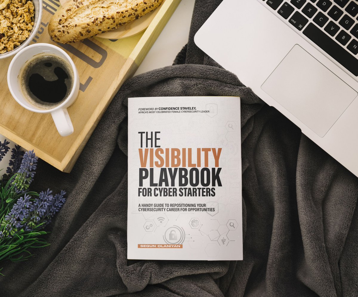 thecyberapostle's tweet photo. I'm excited to announce the release of "The Visibility Playbook for Cyber Starters", my maiden book on cybersecurity.

The Book is FREE and was written with a burden to see you thrive in your cybersecurity career. Get your copy via https://t.co/TTT0JIsO4f

#CyberSecurity @ireteeh https://t.co/FLNWw5NRsB