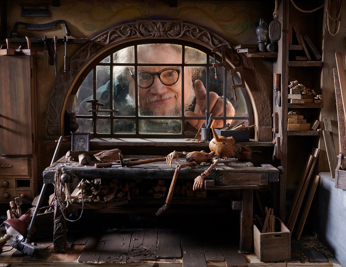 Guillermo del Toro’s ‘PINOCCHIO’ wins Best Animated Feature at the #Oscars