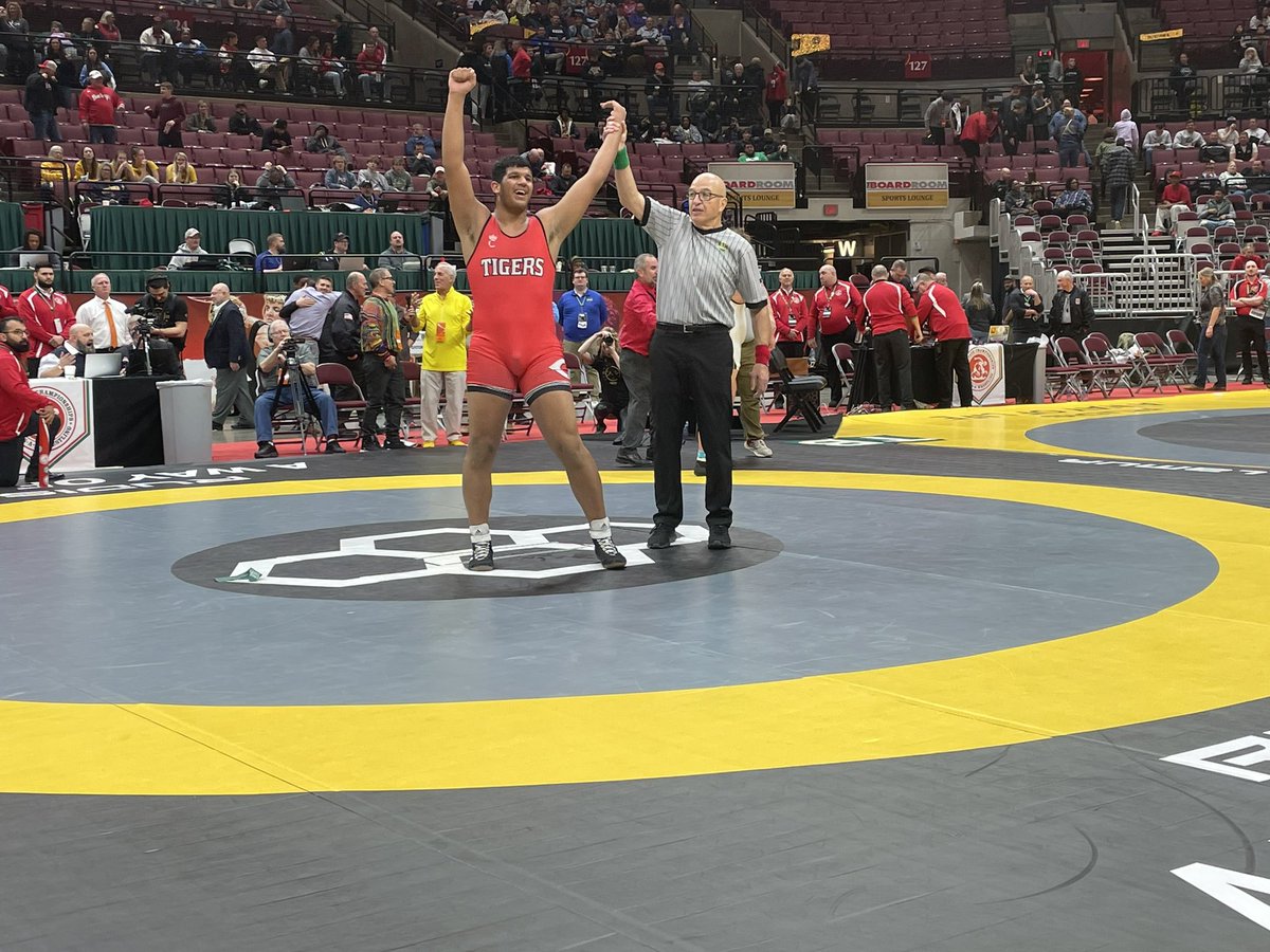 Matt Barnes (@matt_nbc4) on Twitter photo STATE CHAMP! Trent Fulgham from Circleville wins his first state title! Div. 2, 285 lbs <a href="/cvtigerswrest/">CVTigersWrestling</a> STATE CHAMP! Trent Fulgham from Circleville wins his first state title! Div. 2, 285 lbs <a href="/cvtigerswrest/">CVTigersWrestling</a>