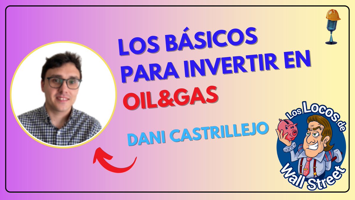 ¿Quieres invertir en #oil &amp; #gas pero cuando escuchas tesis de empresas dicen vocabulario especifico que no entiendes? <a href="/DanielCastrille/">Daniel Castrillejo</a> nos enseña todo lo necesitas saber antes de empezar a invertir en O&amp;G 👇🧵1/8 youtu.be/8dyTcXox37U