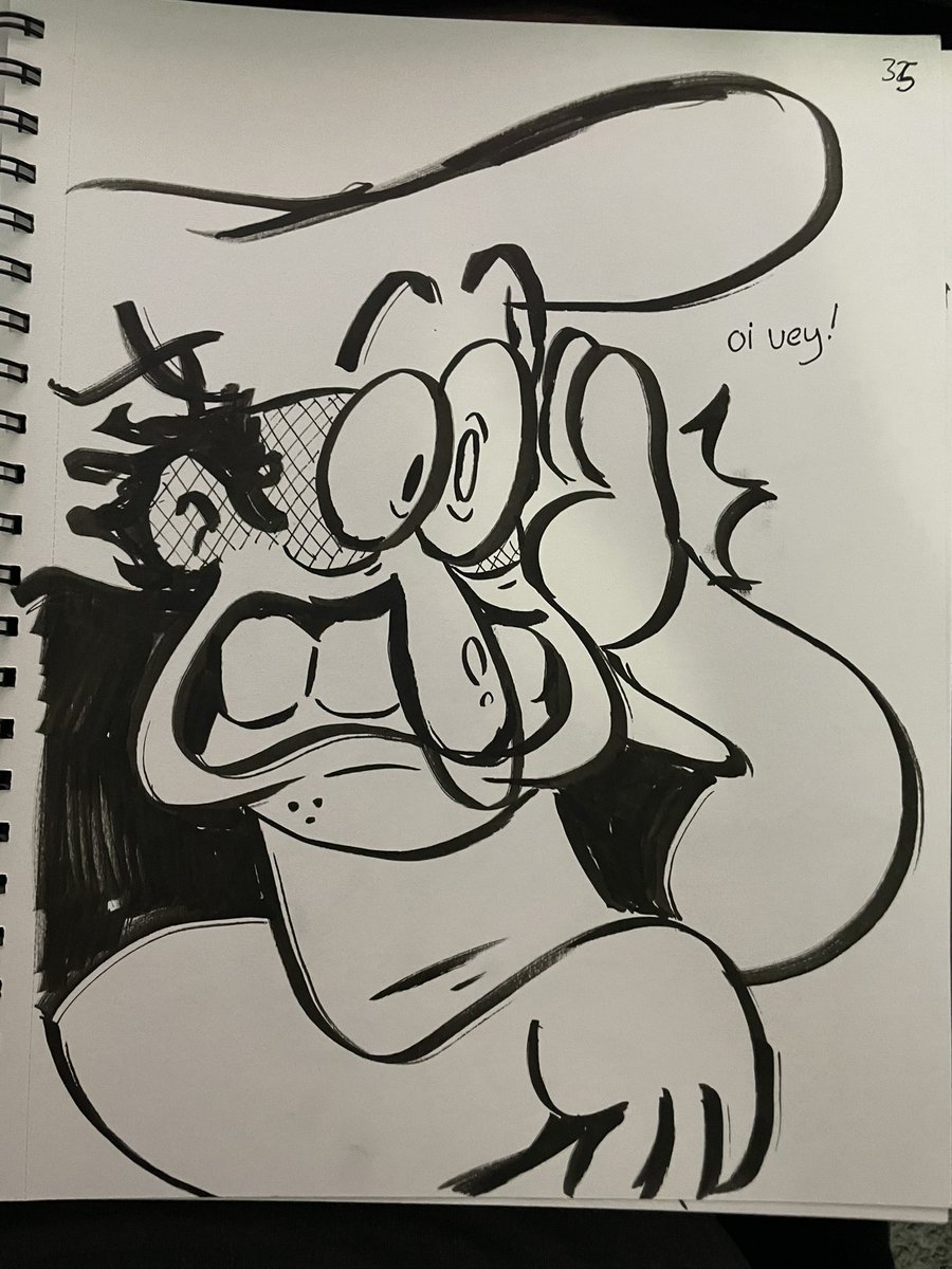 Some recent sketchbook stuff I like :)
Weighted pen stuff is super fun doing without a sketch prior