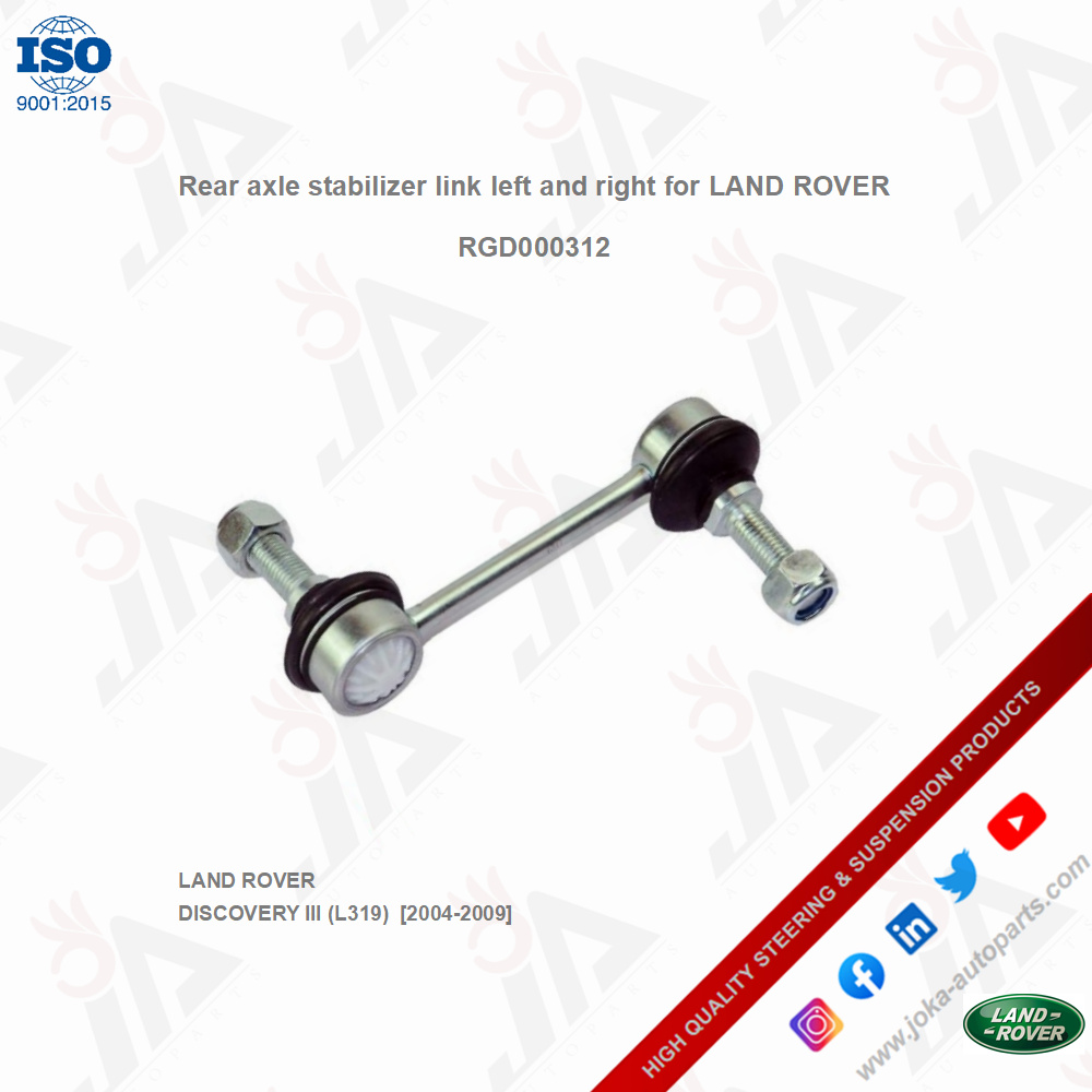 Joka_autoparts's tweet photo. Rear axle stabilizer link left and right for LAND ROVER RGD000312
#tesla #autoparts #draglink #tierod #rackrod #heavylandrover #classiclandrover #suspensionjoint #controlarm #nissan #offroad #steeringknuckle #4x4 #classiccars #controlarms #landrover #rangerover https://t.co/gejpNuG3v2