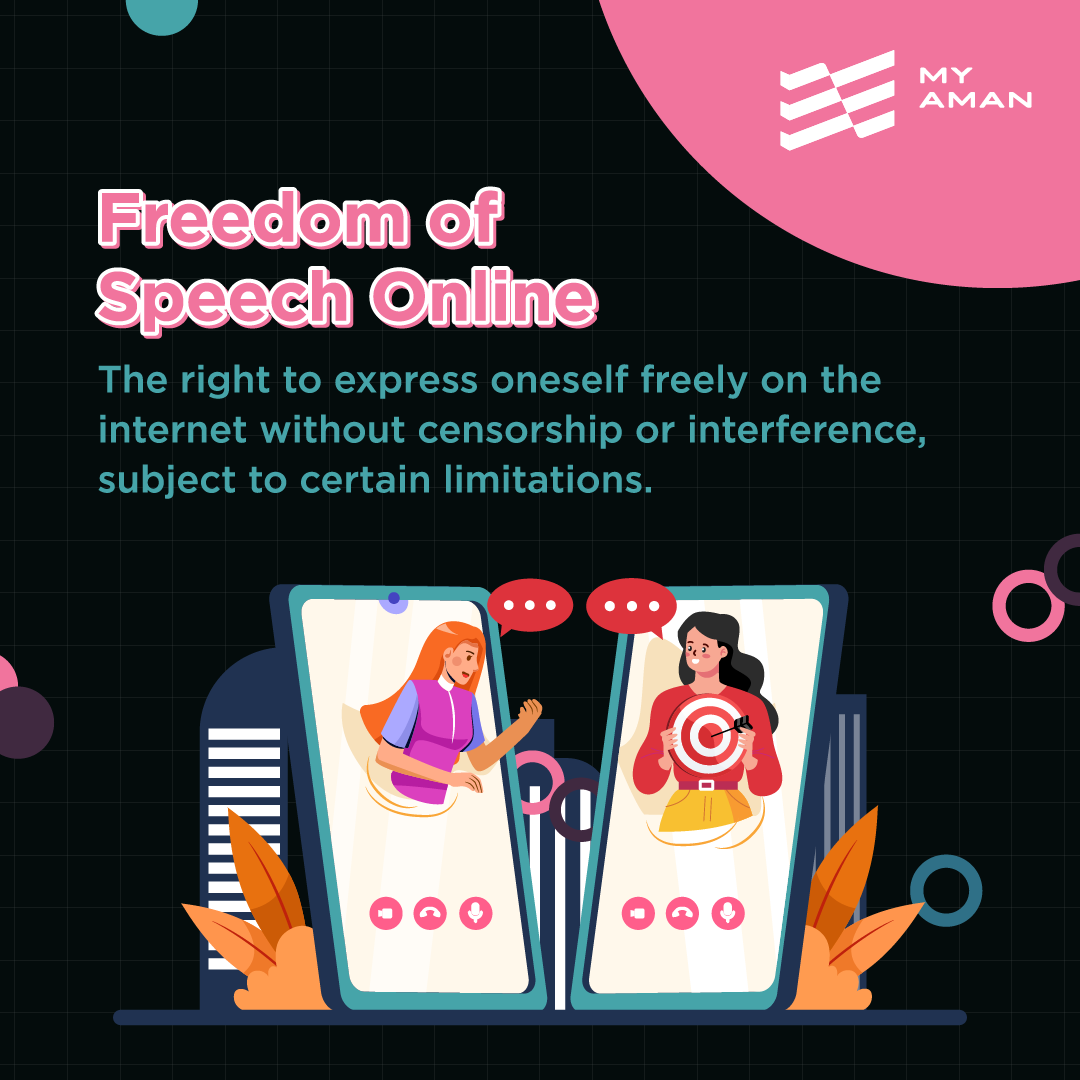 Celebrate the power of freedom of speech online by using our voices to spread positivity, promote inclusion, and create a kinder world. 🌐🗣️ 
#Freedom #FreedomOfSpeech #OnlineFreedom #MyAman