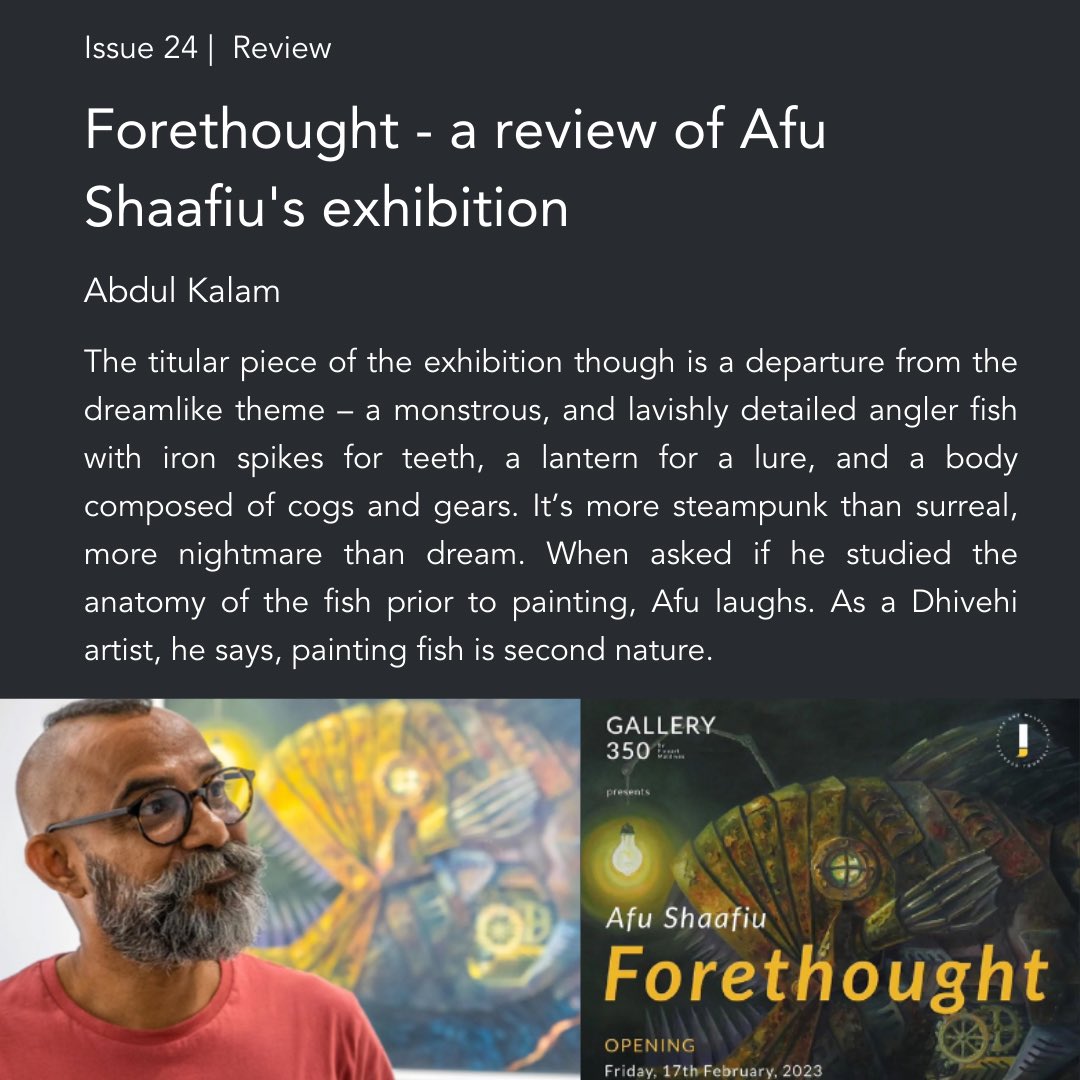 Full review on issue 24. Subscribe via: docs.google.com/forms/d/e/1FAI…
