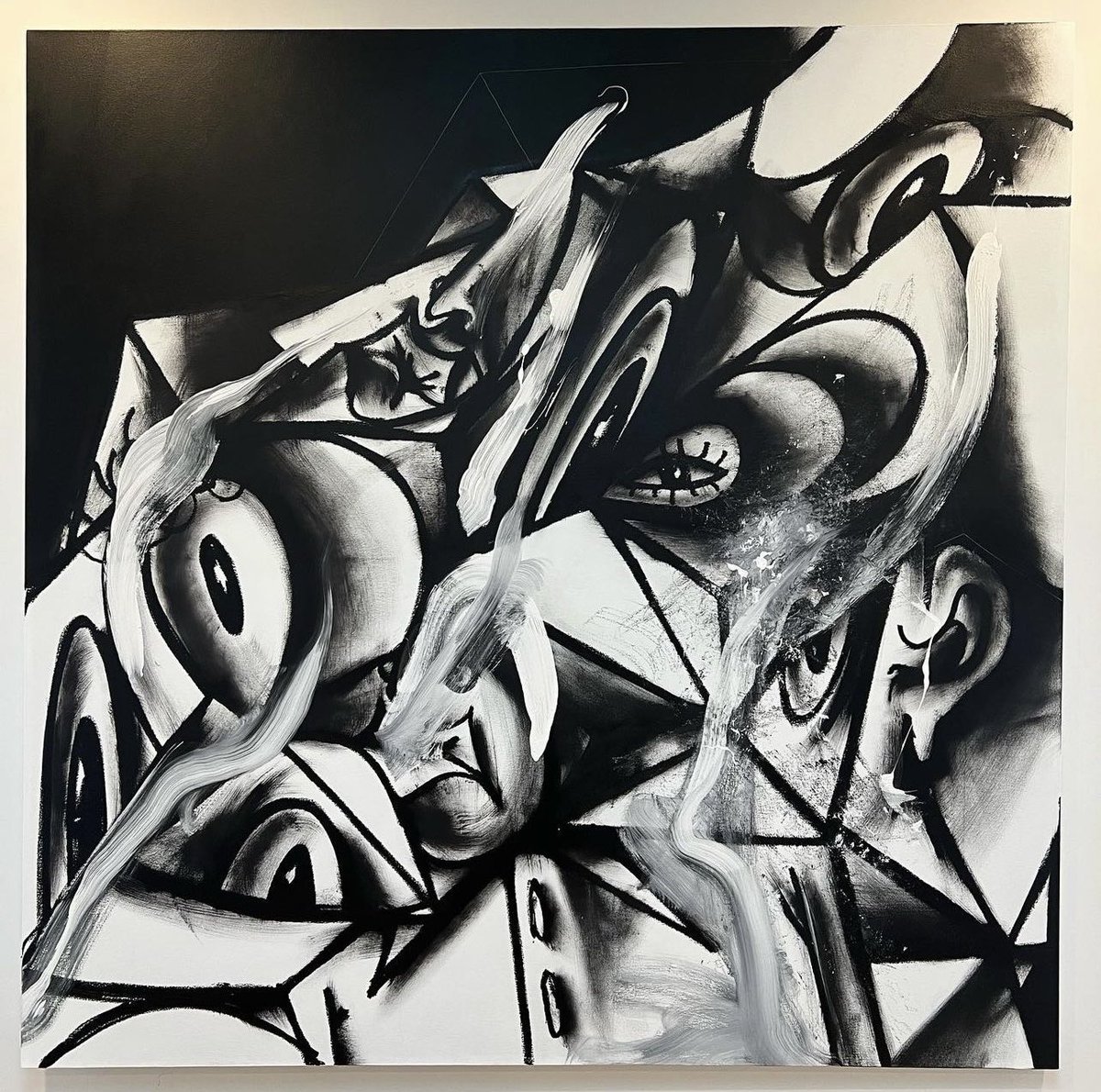 eyeseerobots's tweet photo. Burning Man, 2022 #oiloncanvas #modernart #contemporaryart #cubism https://t.co/ywUutRmtDP