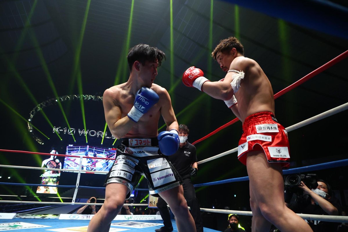 【K'FESTA.6】3.12代々木

👑K-1スーパー・ライト級タイトルマッチ
○ 大和哲也 
［判定 3 - 0］
× 林健太 

判定で負けてしまいました！
たくさんの応援ほんまにありがとうございました！

#k1_wgp