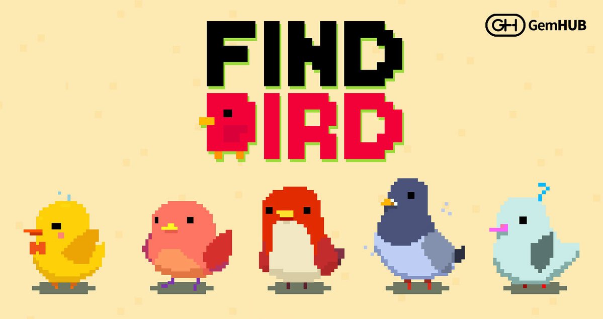 Play_dCube's tweet photo. 🐦 Introduction to Find Bird & Play dCUBE 🐤
A retro matching puzzle blockchain-based game, Find Bird coming soon ❗
Check a brief introduction ❗
#GemHUB #dCUBE #FindBird
➡ Read all about:
https://t.co/on8bXrTXW4 https://t.co/Y1hQCjZPSS