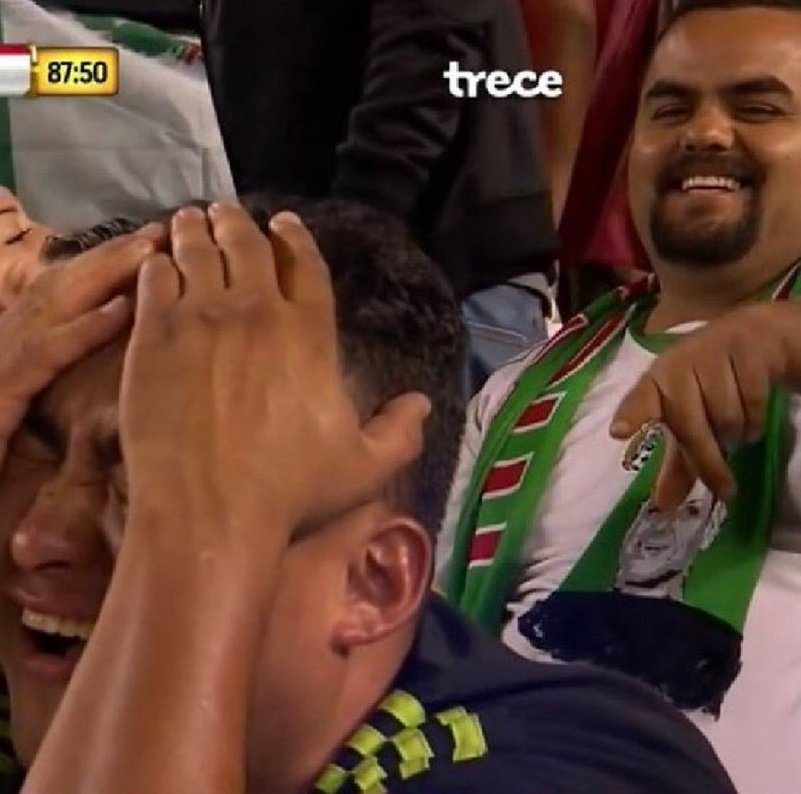 Los gringos// Nosotros que nos vale verga el Beis.