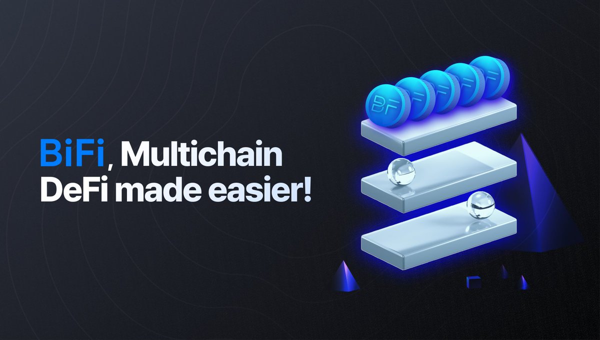 Want to connect all capital markets currently isolated on each blockchain? BiFi can make it happen! 🚀