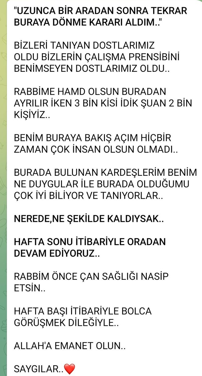 BURADA HAYAL YOK

SADECE GERCEKLER

💥⚡💥⚡💥⚡💥⚡💥⚡💥⚡💥
#TSGYO #EMKEL #İNFO #ANGEN #ATATP #ORCAY #HTTBT #ARASE #YEOTK #BMSTL #INVES #EGEPO #CONSE #PSGYO #GENIL #IHAAS #UNLU
👇🔥👇🔥👇🔥👇🔥👇🔥👇🔥👇
t.me/CeSuR_Borsa_TR…
👆🔥👆🔥👆🔥👆🔥👆🔥👆🔥👆