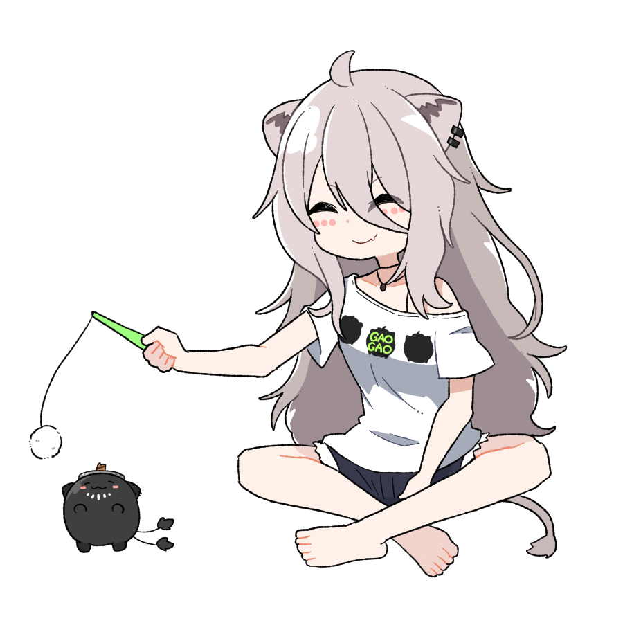 獅白ぼたん 「とうか 」|honmirinのイラスト