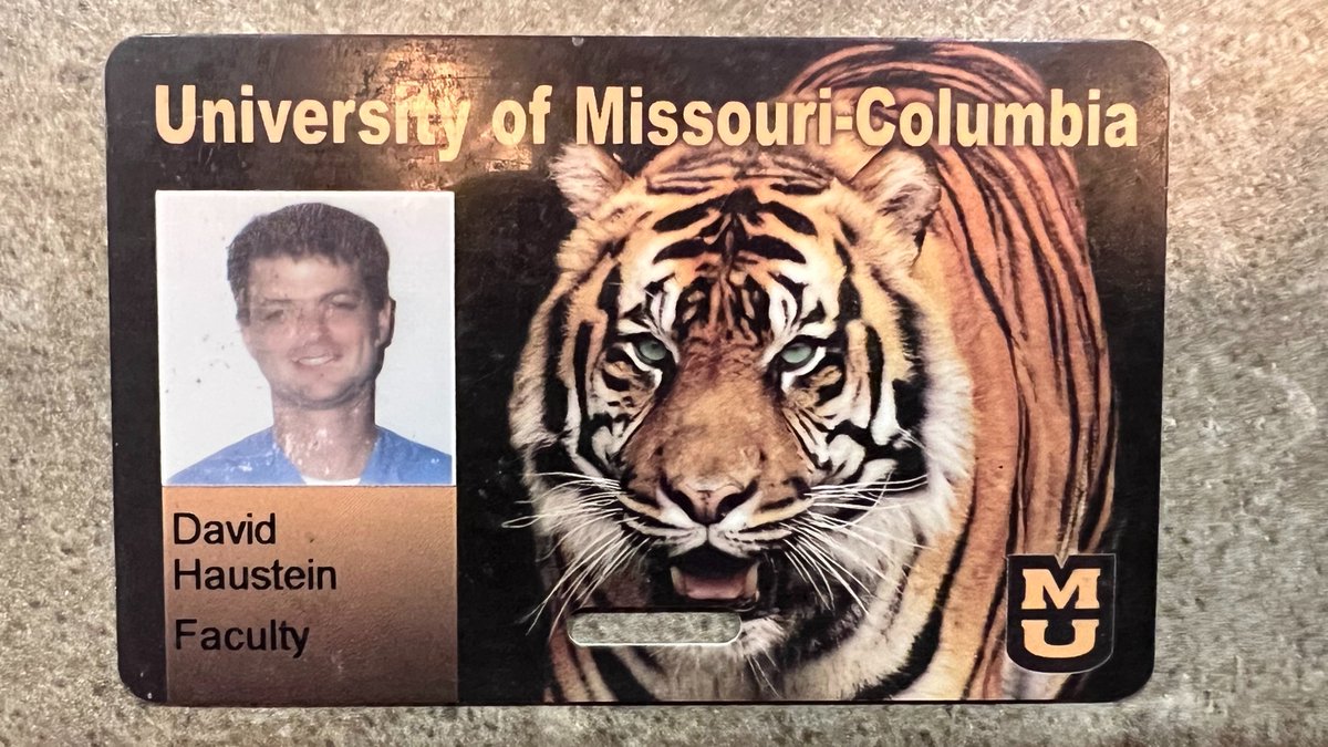 DavidHausteinMD's tweet photo. Do you have a favorite medical student? This is one of the biggest weeks in their entire career as they find out their specialty and residency location on noon EST this Friday, 3/17/2023. Good luck to all!!  (my ID card when I started residency 18 years ago) @TheNRMP @ERASinfo https://t.co/SYwHwm35o2