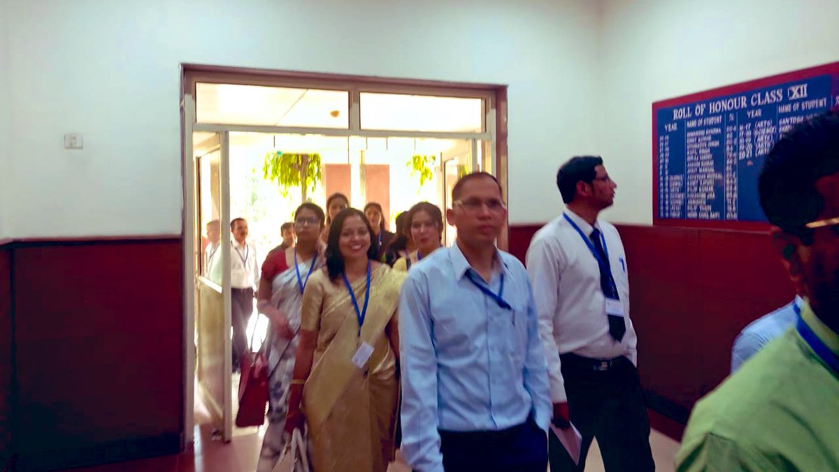 dilli_shiksha's tweet photo. A team of delegates from SCERT, Rudra pur, Uttarakhand is interacting with team, SBV Rouse Avenue and getting acquainted with all the effective initiatives, especially the #MindsetCurriculums
#DelegationVisits
#ExposureTrips
#DelhiEducationRevolution
#DelhiGovtSchool https://t.co/Z5Mw3sXEHO