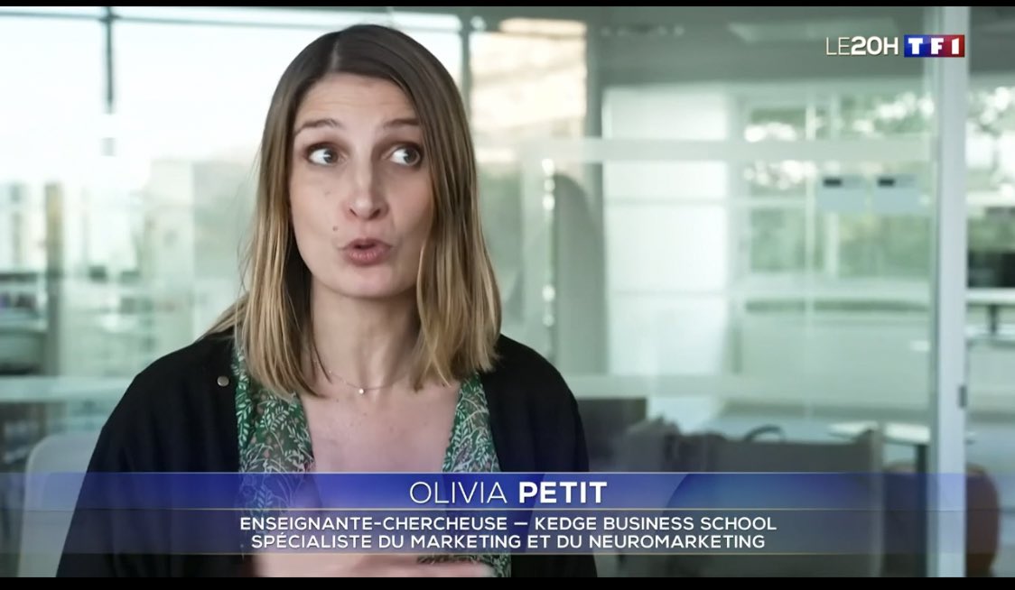 olivia_petit's tweet photo. Mon interview hier soir au journal de 20h de @TF1 @ACCoudray sur les #darkpatterns et le récent rapport de la @UEFrance, révélant que sur 400 entreprises de #ecommerce, 40% pratiquent des manipulations en ligne @KedgeBS https://t.co/r8Lk6kJWmZ
