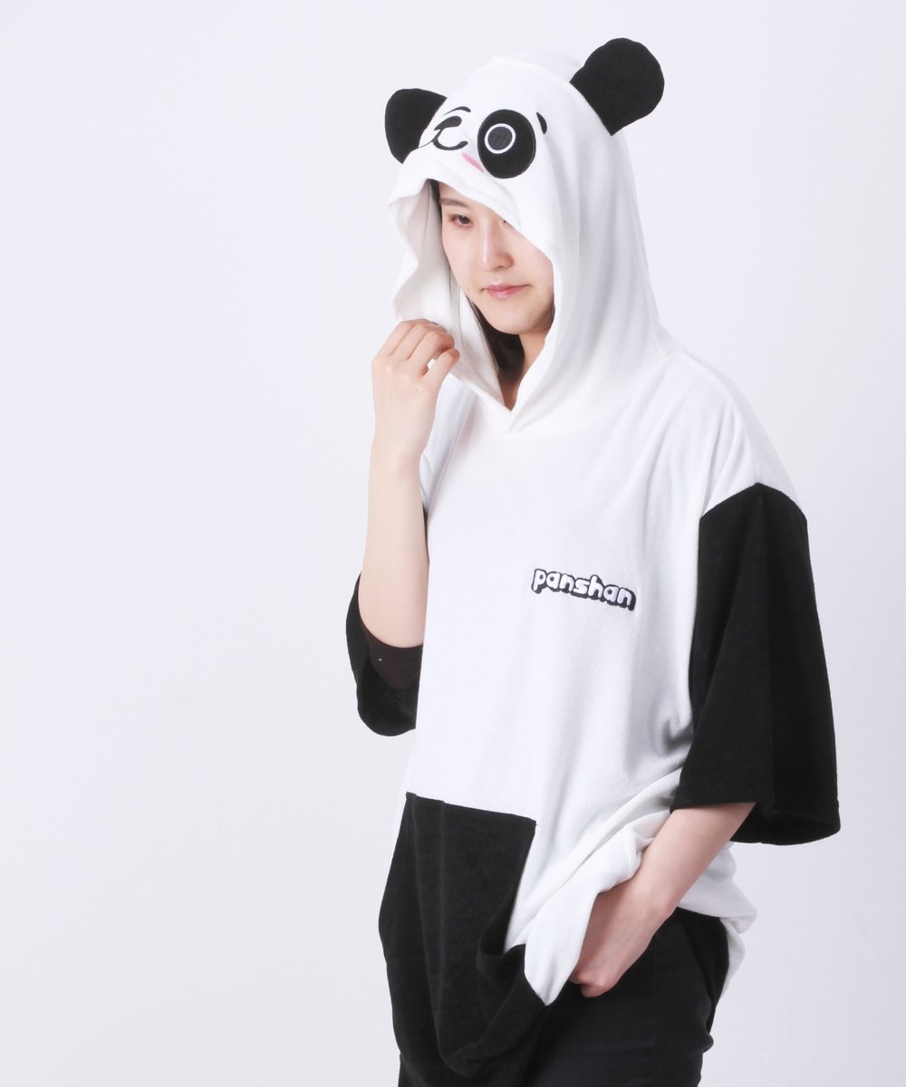 大事な事を書き忘れていました・・女性スタッフの着用サイズは 3L です！！
このスタッフも身長165cm、3L着用です🐼❤️
#アニモアメイト #AnimoreMate <a href="/AnimoreMate/">ANIMORE Mate</a> 
bigsize.co.jp/item/101268321…