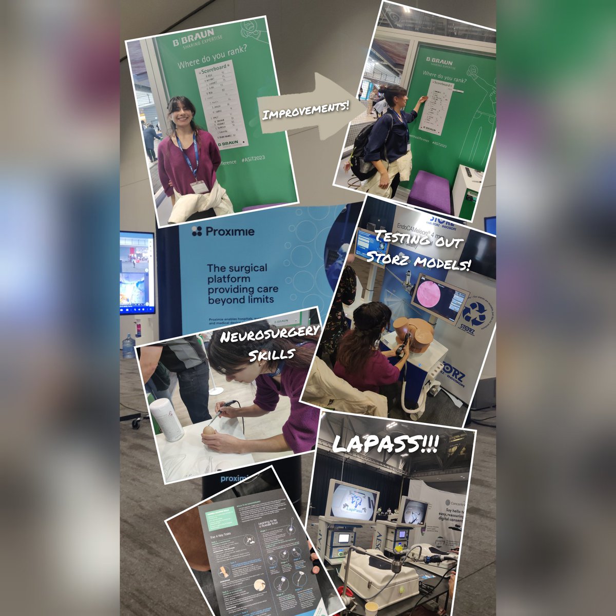 Nisafe_99's tweet photo. A week later but I had the best time at #ASiT2023! First time ever, and it was such an experience! Met amazing people, heard inspiring talks and got to try my hand at many skills! 
The Cardiothoracic pre-conference course on the first day was definitely well worth it!  💪🫀🫀🩺 https://t.co/pey4yyy3j9