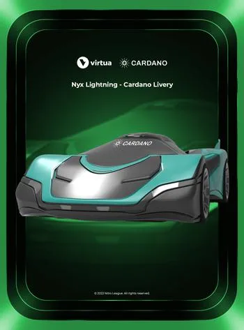 killersevendubs's tweet photo. 1. Nyx Lightning - Cardano Livery:
... new floor: ₳  23 ($7.82)
usd price obtained via https://t.co/zwCPyzuQbx api
change: ₳ -1.0 ↘
NFT link: https://t.co/gaa8Me2zhF https://t.co/UR2dtFRrkz