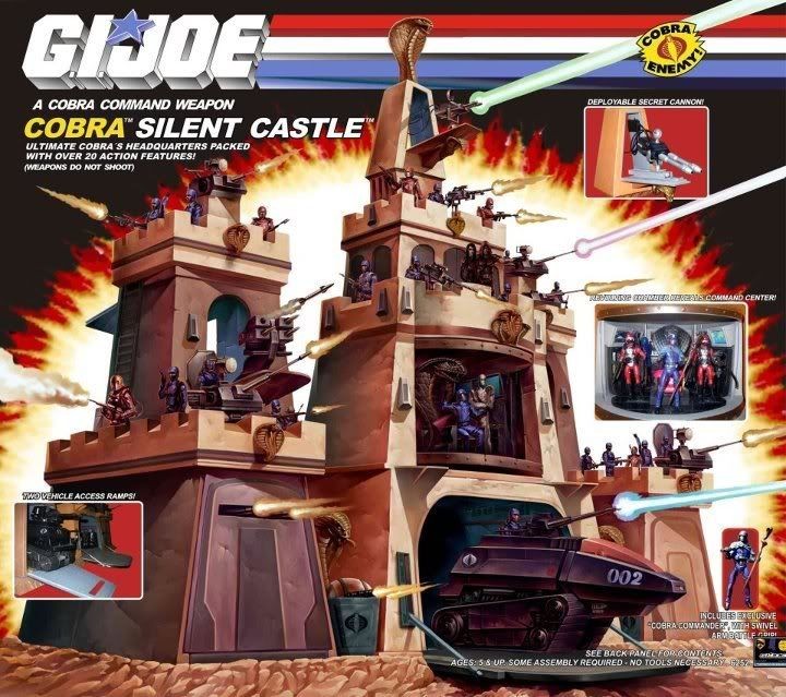 This Silent Castle image has been making the rounds for years! Would you welcome this playset into your collection if produced?
#gijoe #JoeFest #toyconvention #toylife #toyaddict  #toycollector #toyphotography #toyartistry_elite #gijoearealamericanhero #gijoecollector #gijoephoto