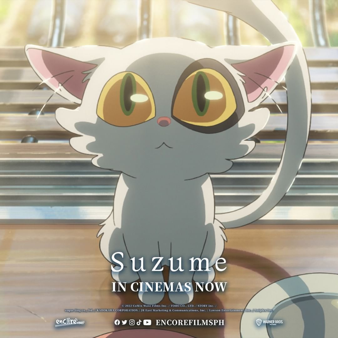IMAX_SMCinema's tweet photo. See Daijin in #Suzume at SM Cinema IMAX, NOW SHOWING! 😸
Get your tickets now: https://t.co/sCeGUzqKha
#SuzumeAtSMCinema
#FilmsToTheFullest
#SMCinemaIMAX https://t.co/Eo84iuvAhq