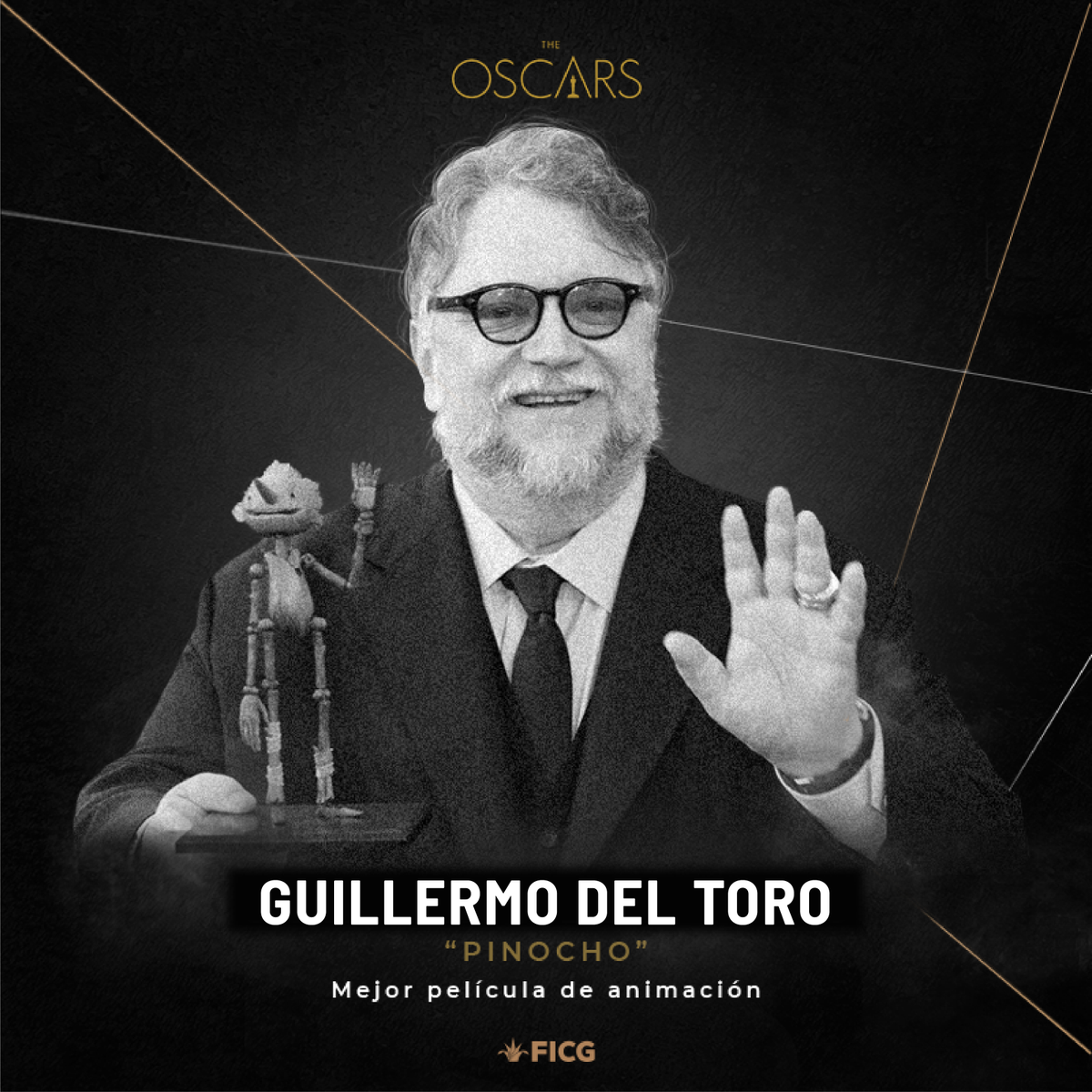 FICGoficial's tweet photo. ¡Orgullo tapatío! Felicidades a nuestro querido @RealGDT y a todo el equipo que trabajó en el @Taller_Chucho para dar vida a ‘Pinocho’, película que ha tocado millones de corazones. 👏 https://t.co/iKzN9uWDQ6