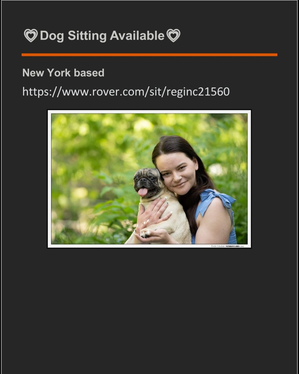 ReggieL420's tweet photo. Need a dog sitter? Check me out on @Roverdotcom! New customers get $20 off! Use code: REGINC21560 https://t.co/L9GVzeDg5Z https://t.co/ftdSXO5dBF
